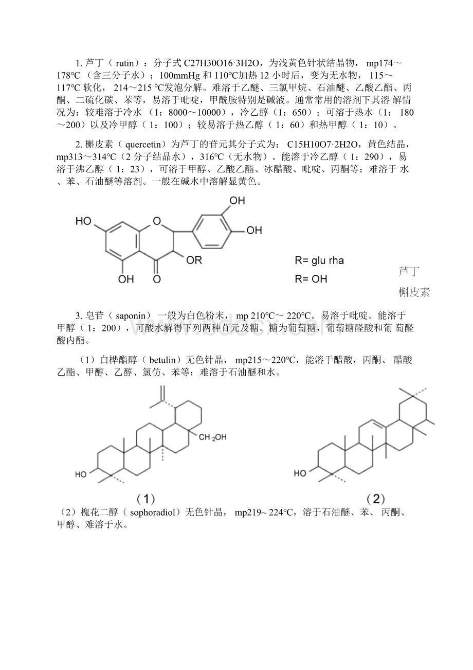 芦丁的提取分离和鉴定.docx_第2页