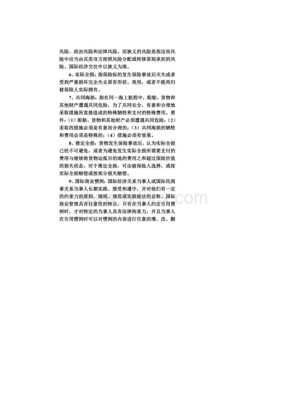 国际经济法名词解释同名10462.docx_第2页