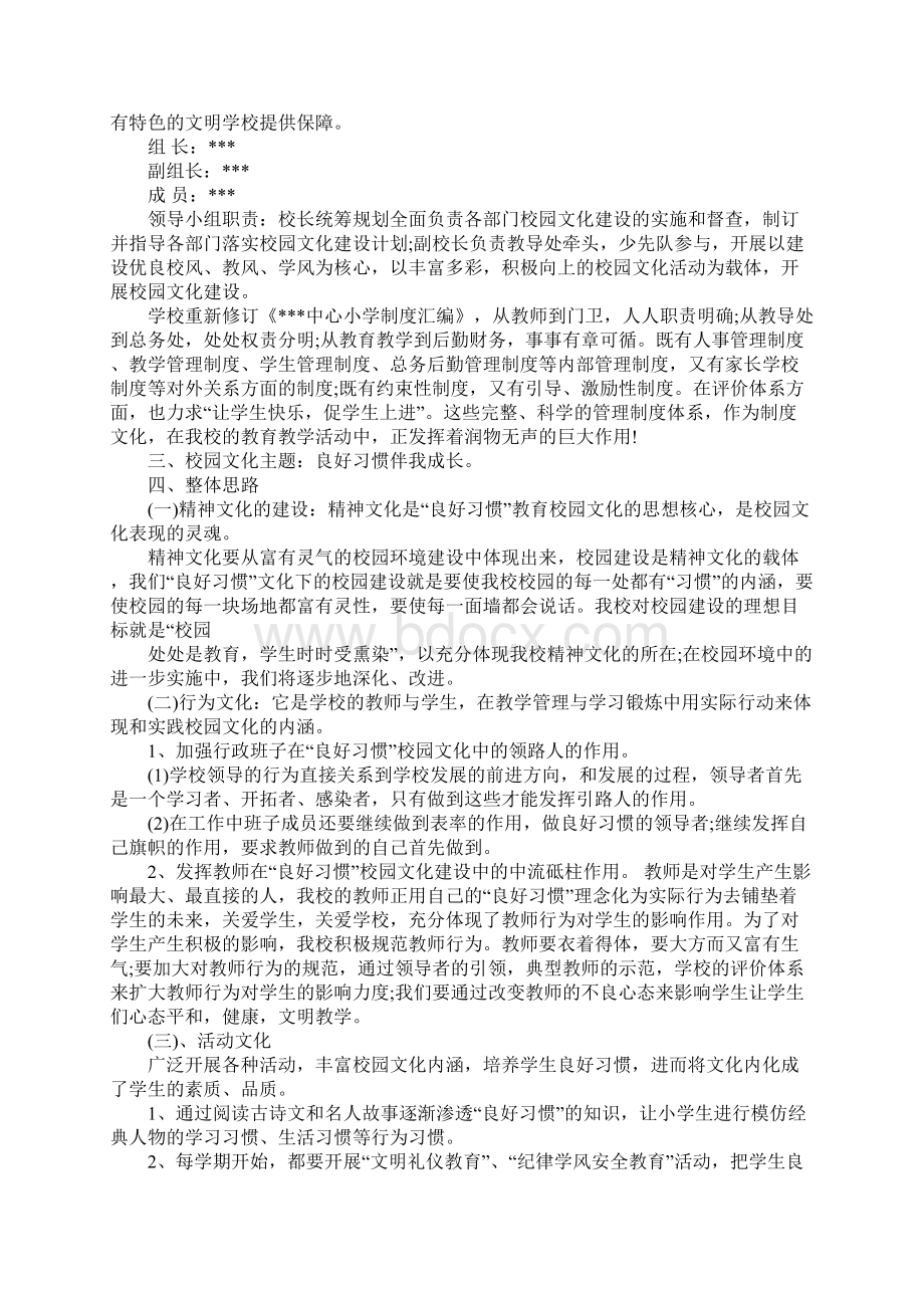 校园文化建设实施方案详细版.docx_第2页