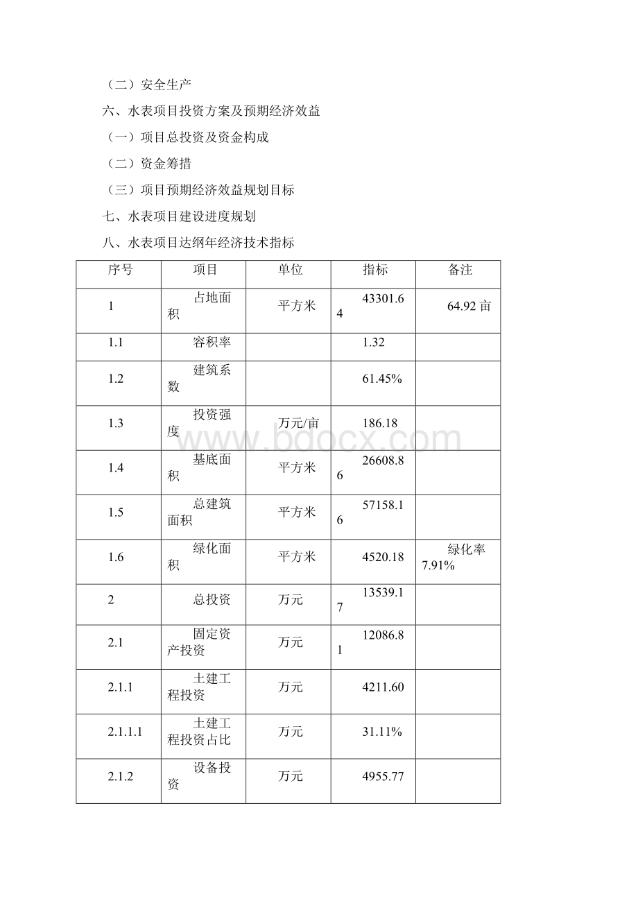 如何编写水表项目可行性研究报告文档格式.docx_第3页