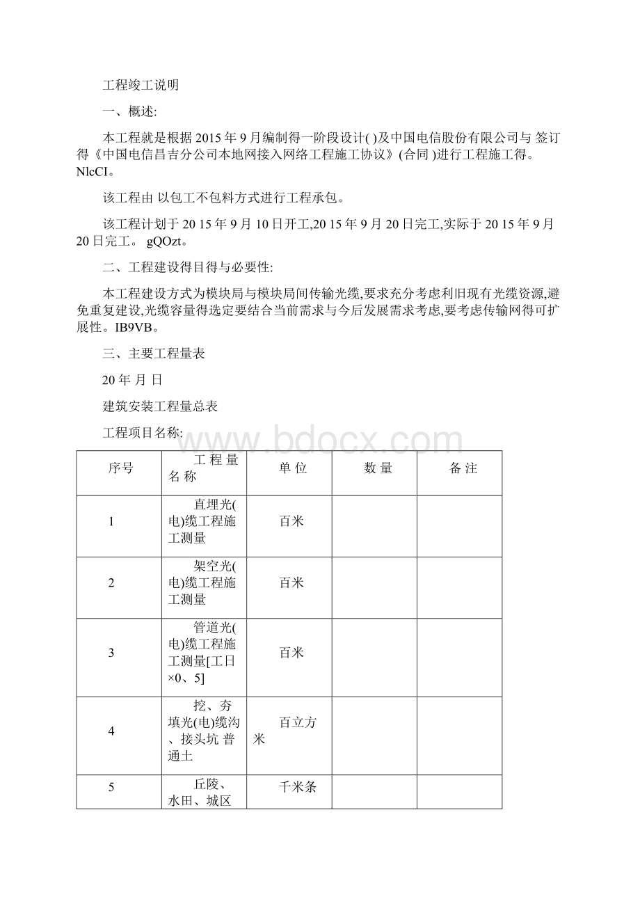 通信工程竣工资料.docx_第3页