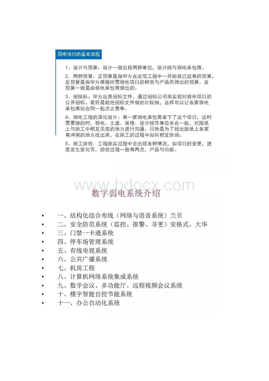 办公楼弱电集成方案.docx_第2页