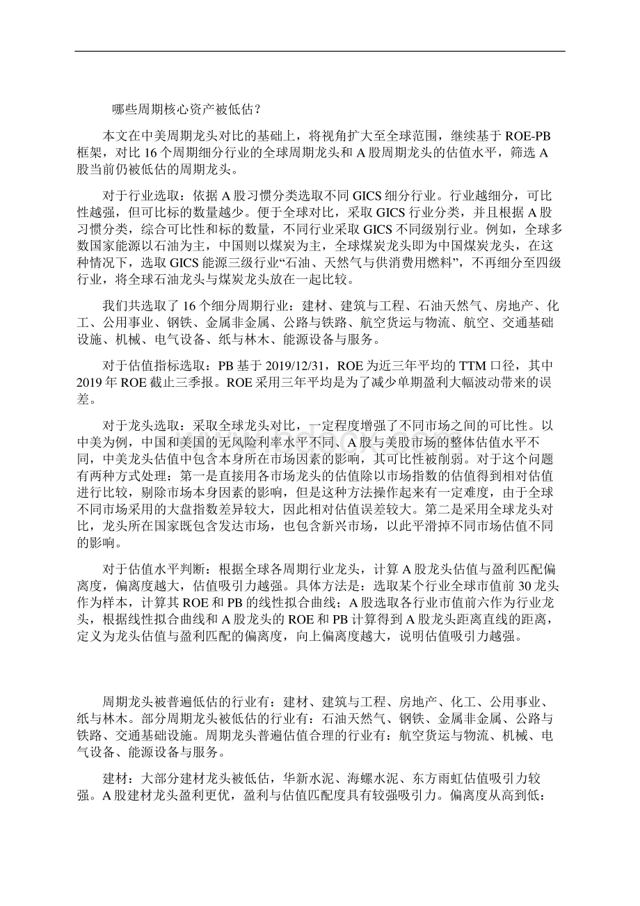 国盛策略全球估值比较哪些周期核心资产被低估Word下载.docx_第2页