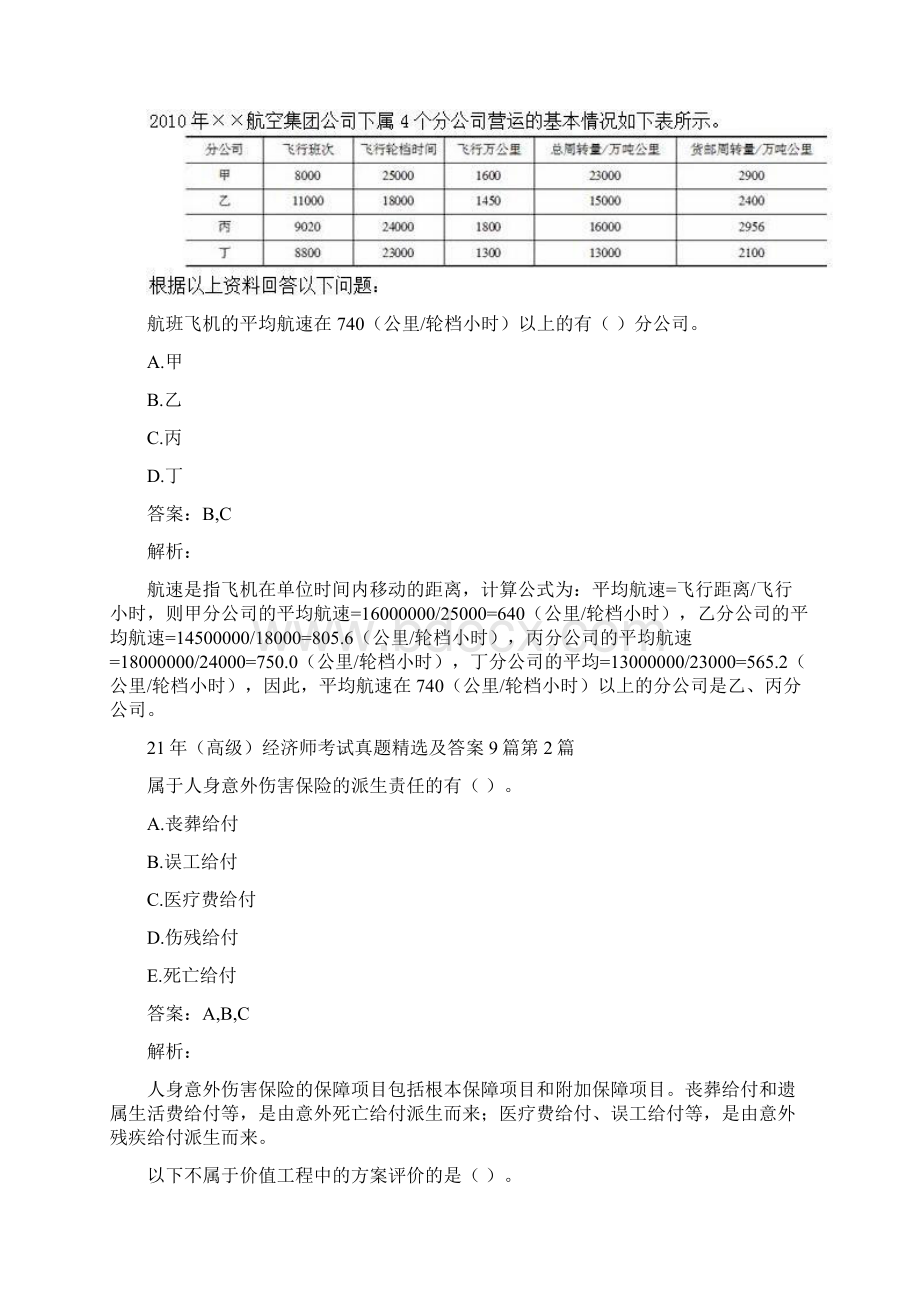 高级经济师模拟试题精选及答案9篇Word格式文档下载.docx_第3页