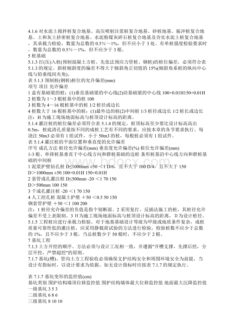 建筑工程施工质量验收规范强制性条文汇编.docx_第2页