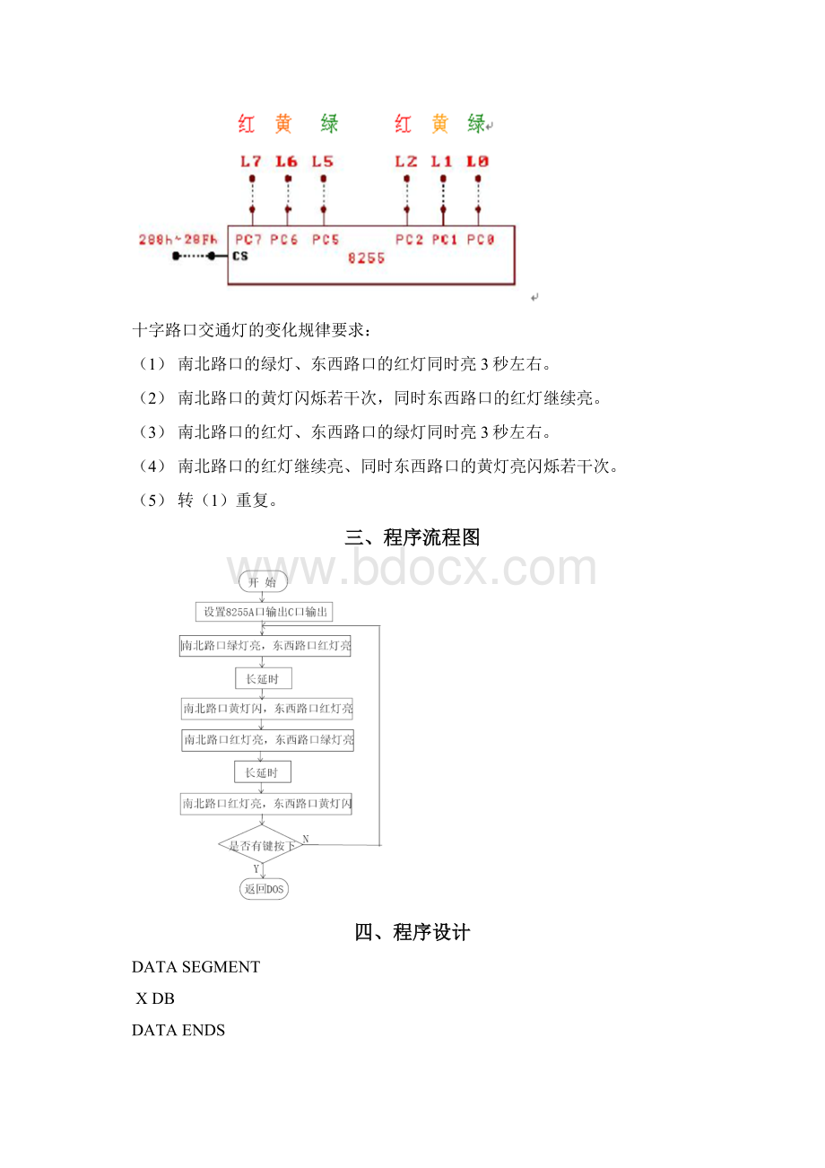 北交大微机原理实验报告Word文档格式.docx_第2页