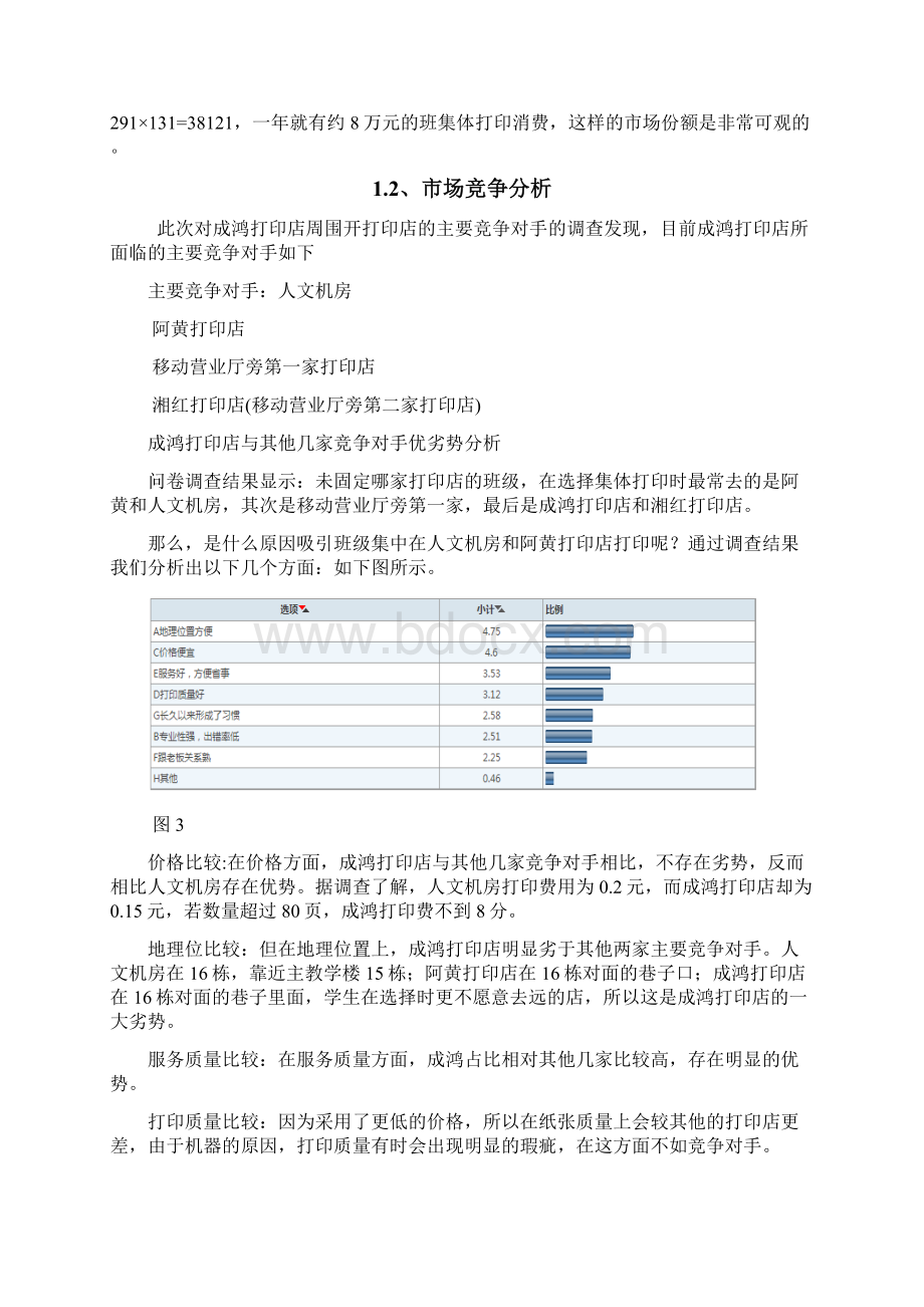 XX高校校园打印店营销推广策划书Word下载.docx_第3页