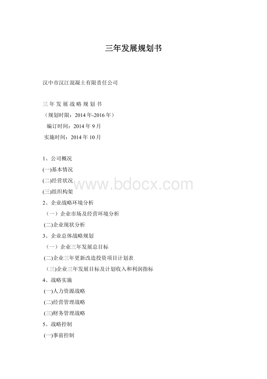 三年发展规划书.docx