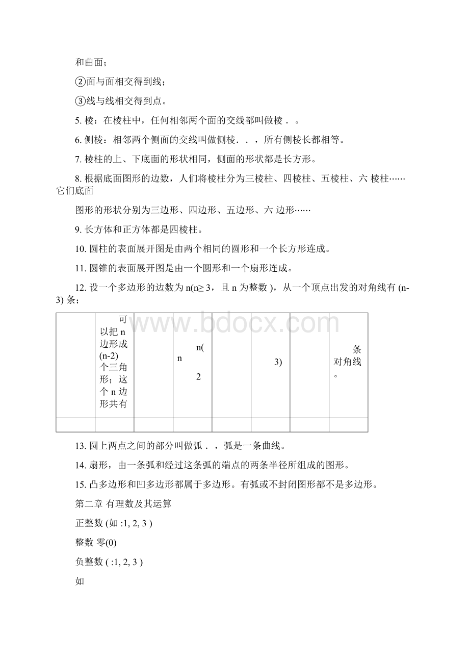 初中数学北师大版全套复习资料全.docx_第2页