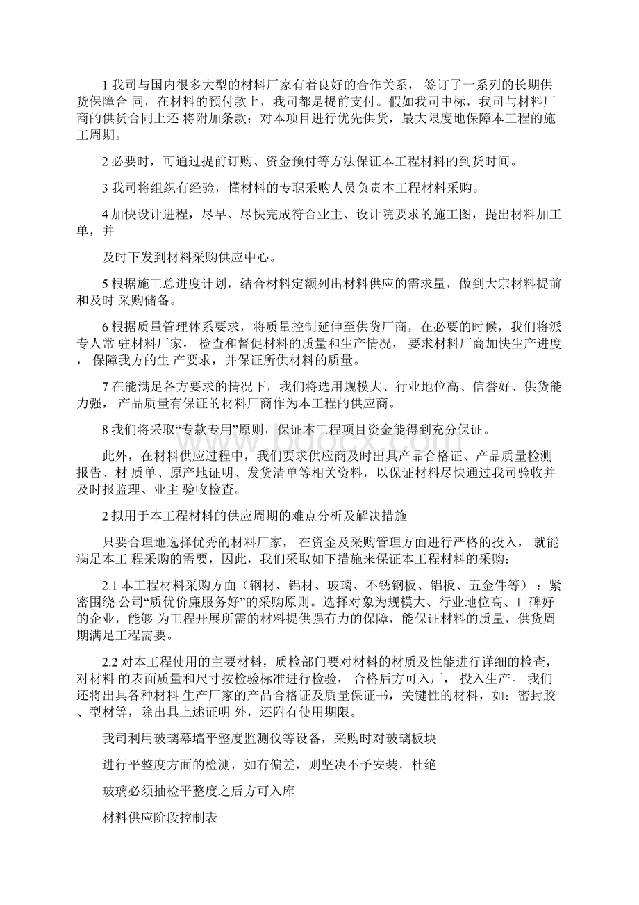 幕墙工程施工的重点难点分析及针对措施Word格式.docx_第2页