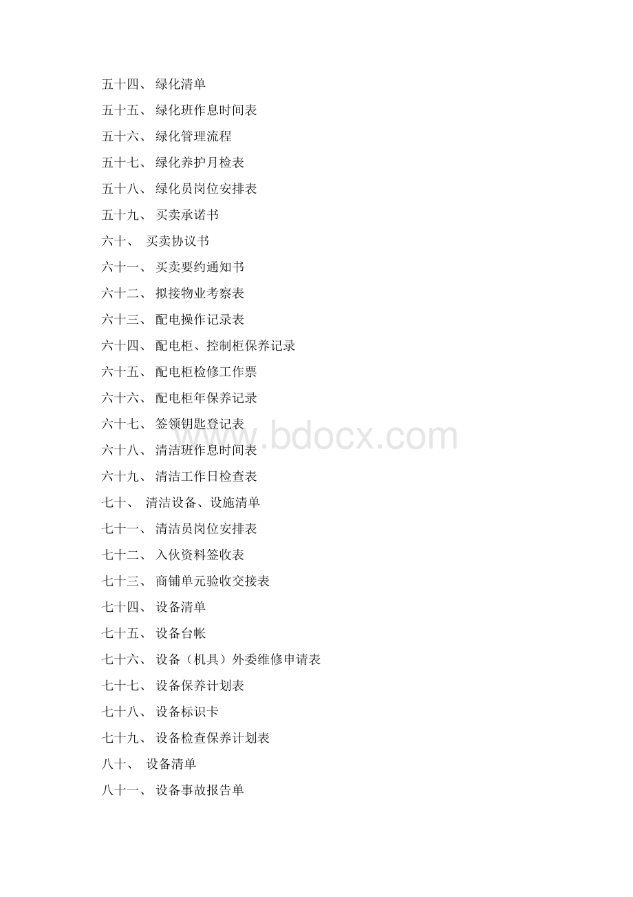 《物业管理》表格大全文档格式.docx_第3页