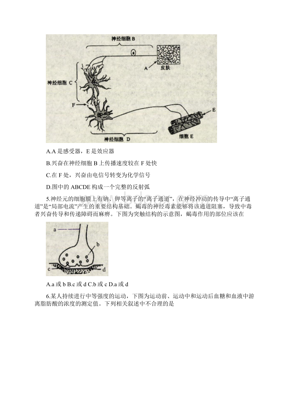 河南省中原名校即豫南九校学年高二上学期第二次联考生物试题.docx_第2页