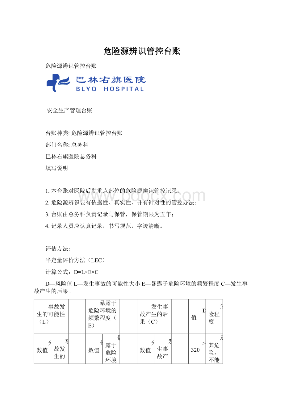 危险源辨识管控台账.docx