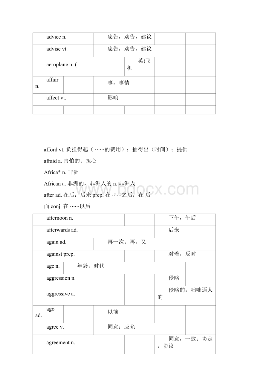 高考英语考纲3500词汇表.docx_第3页