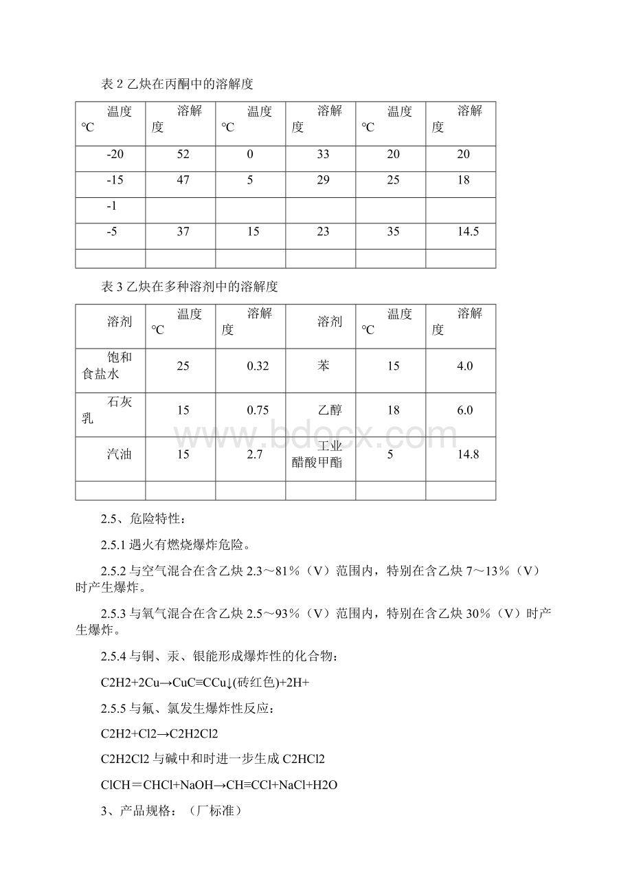 乙炔厂工艺操作规程Word文件下载.docx_第3页