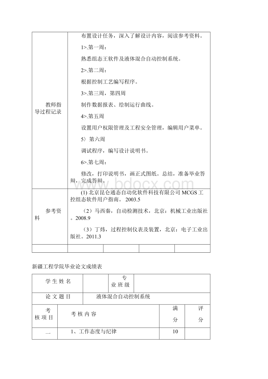 完整版液体混合自动控制系统毕业设计Word文件下载.docx_第2页