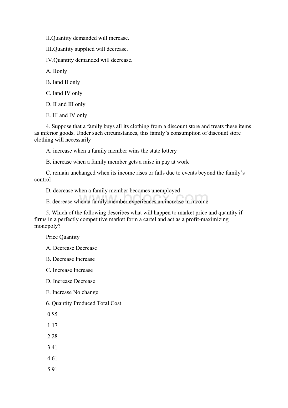 MICROECONOMICS1990微观经济试题Word下载.docx_第2页