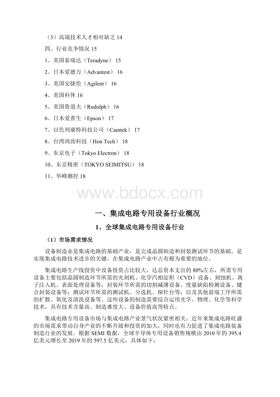 集成电路专用设备行业分析报告Word格式.docx_第2页