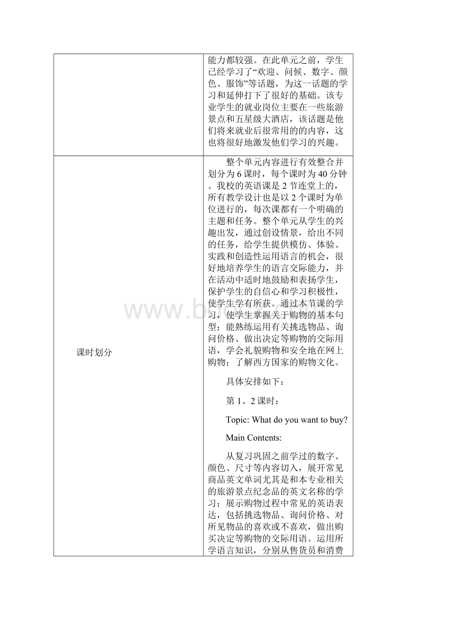 外研中职英语基础模块上册第5单元2Word文档格式.docx_第2页