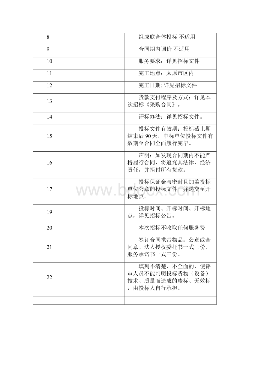 太原杏花岭区政府办公楼物业管理公开招标文件文档Word文件下载.docx_第3页