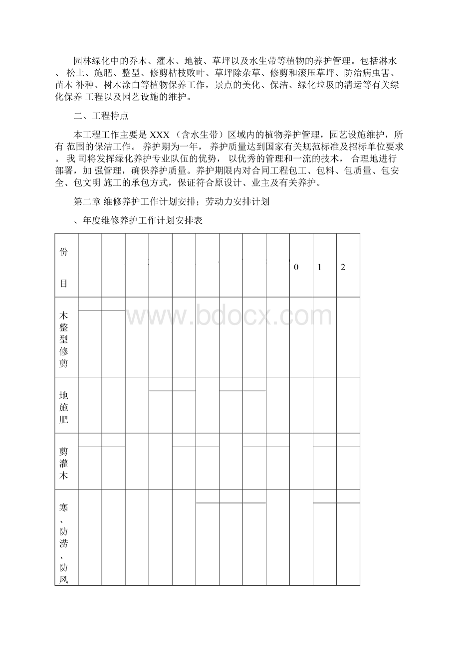 园林绿化养护方案Word格式.docx_第2页