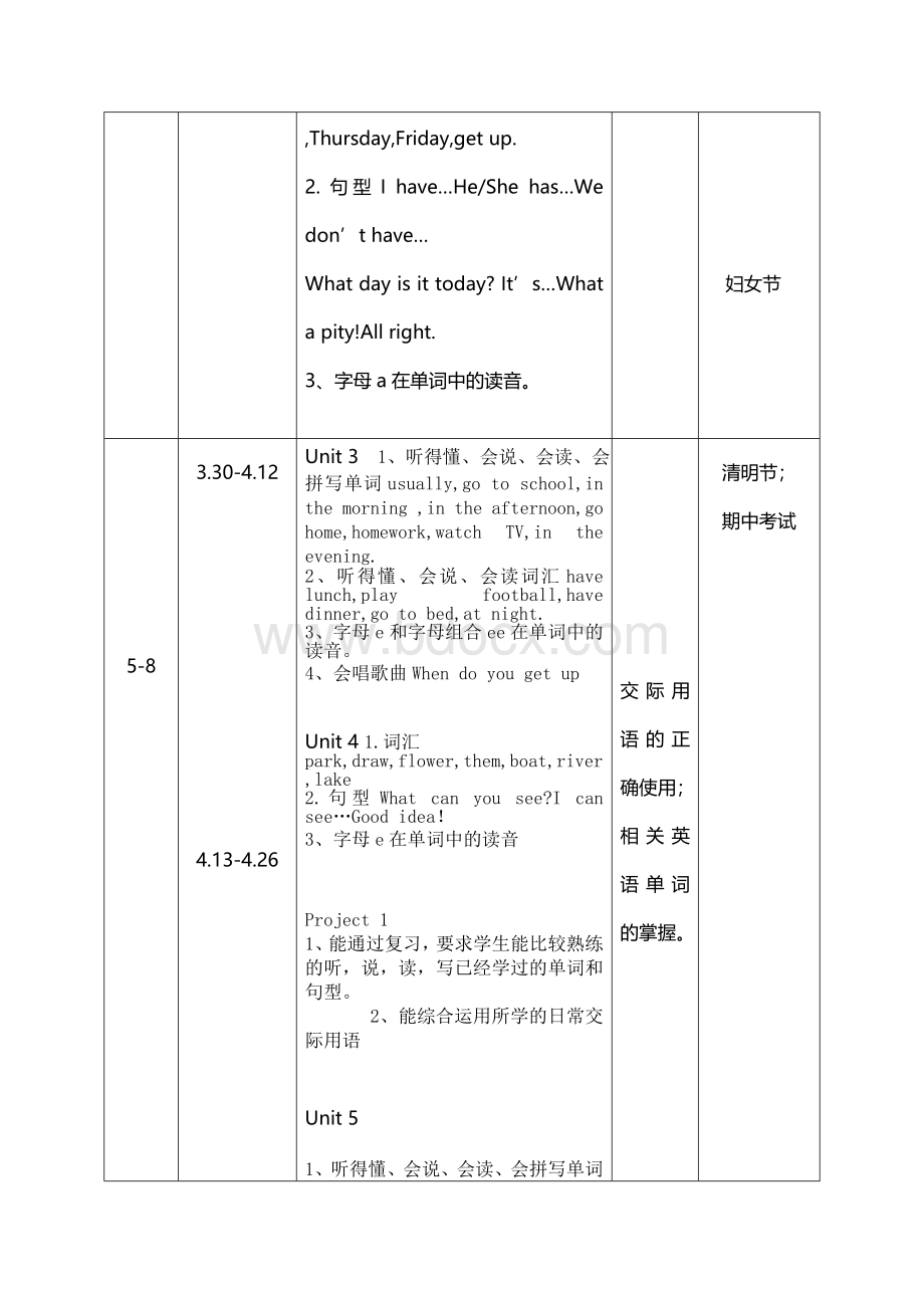 B英语教学进度计划.doc_第3页