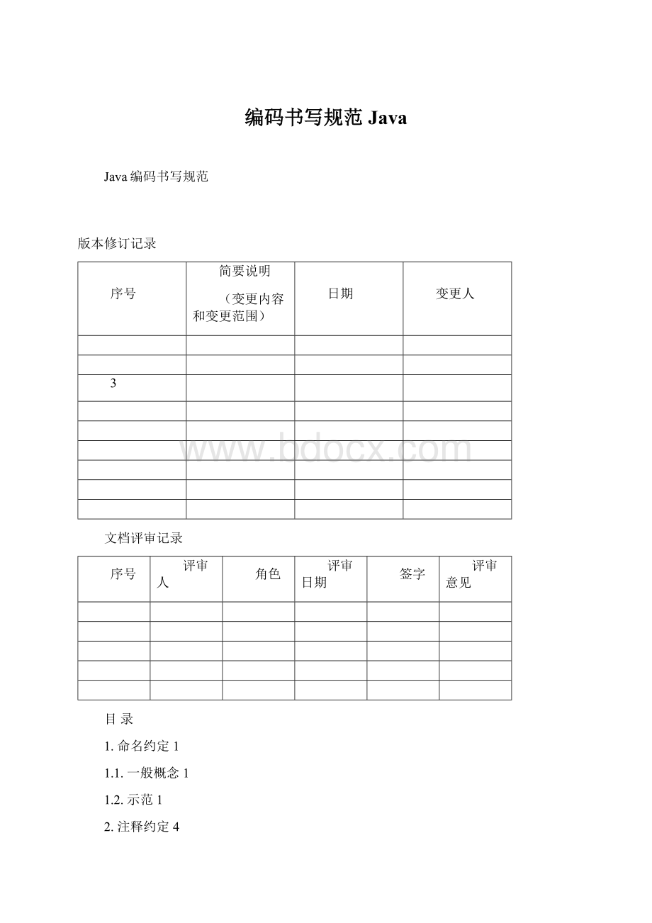 编码书写规范JavaWord文件下载.docx_第1页