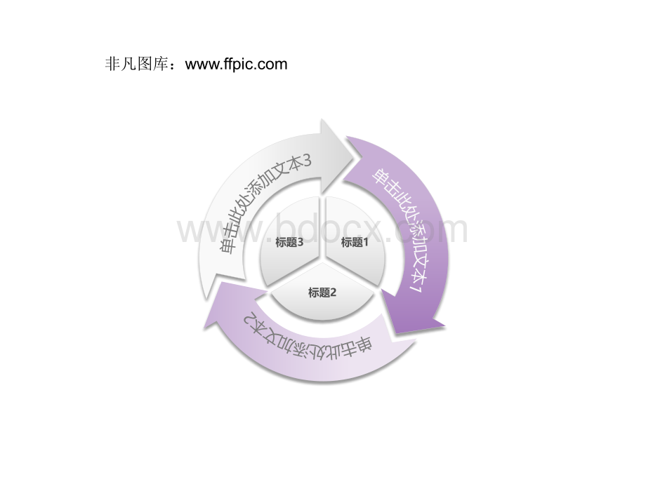 40套漂亮的循环关系PPT图表大放送.pptx_第1页