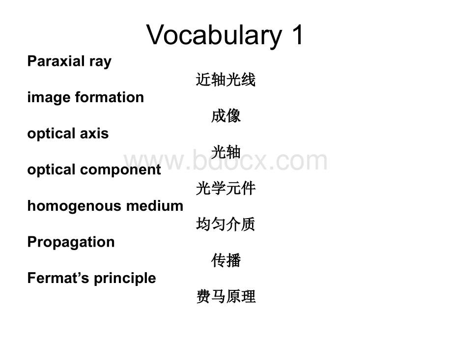 光学专业英语词汇总结PPT推荐.ppt_第2页