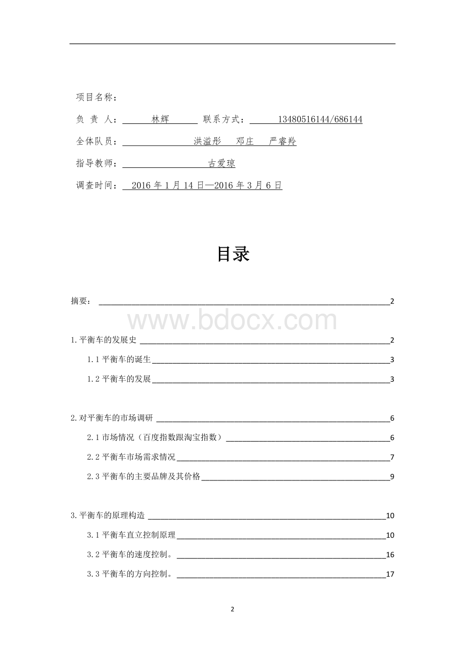 平衡车综合调查报告.docx_第2页