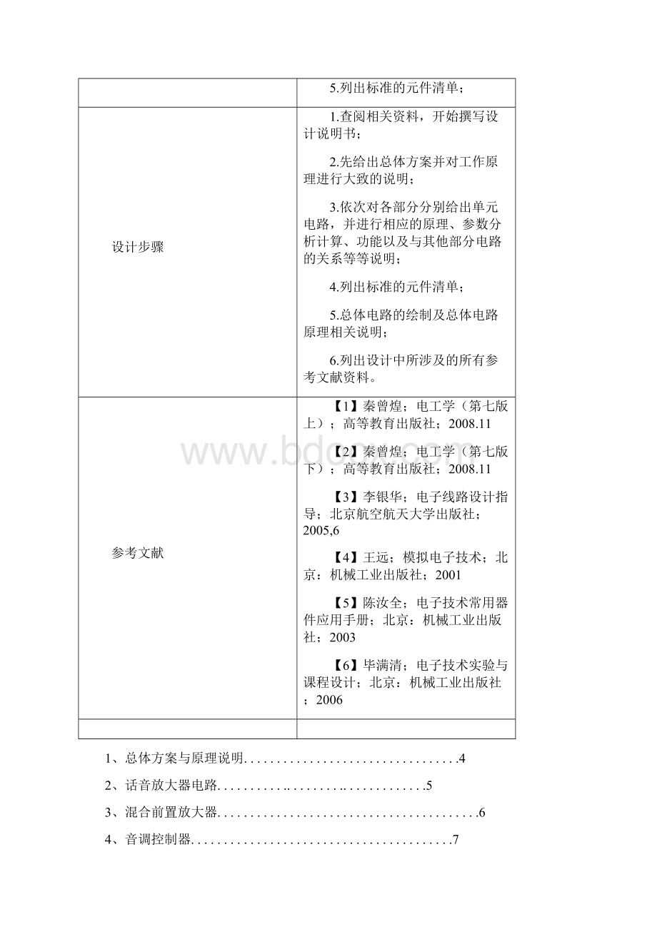 音响放大电路设计Word格式文档下载.docx_第2页