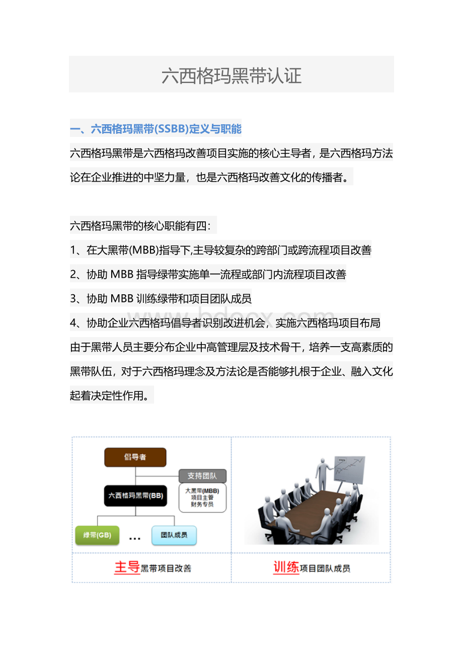 六西格玛黑带认证.docx_第1页