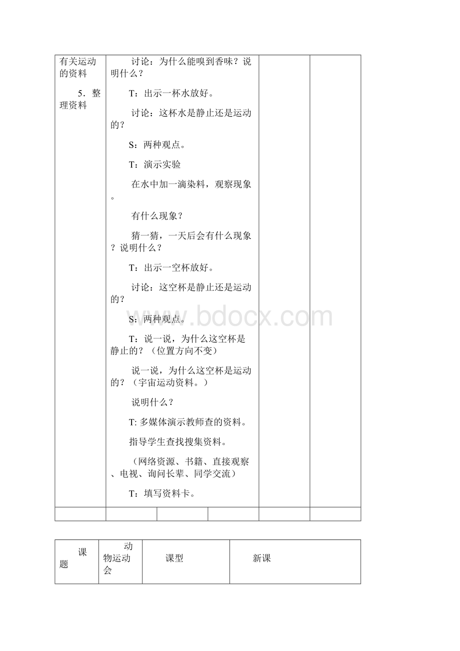 河北人民教育出版社小学四年级上册科学教案2.docx_第2页