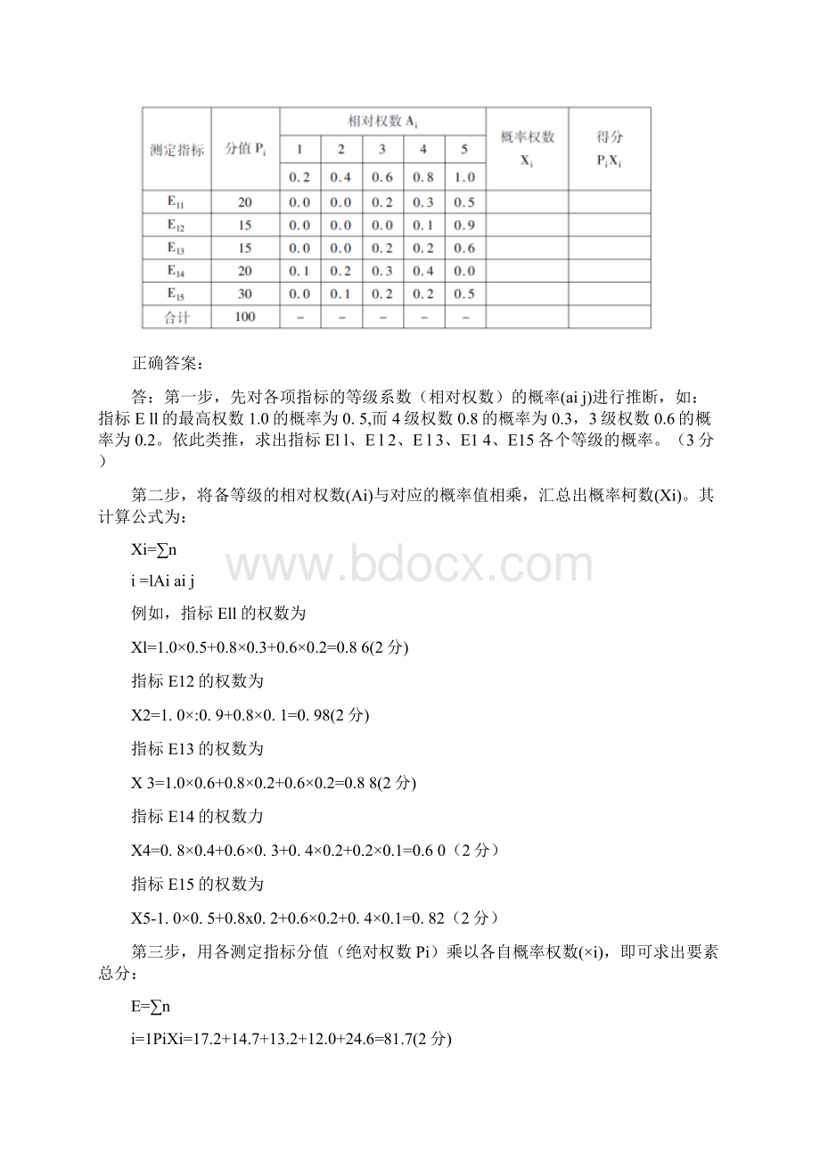 国家人力三级操作技能历年真题答案.docx_第2页