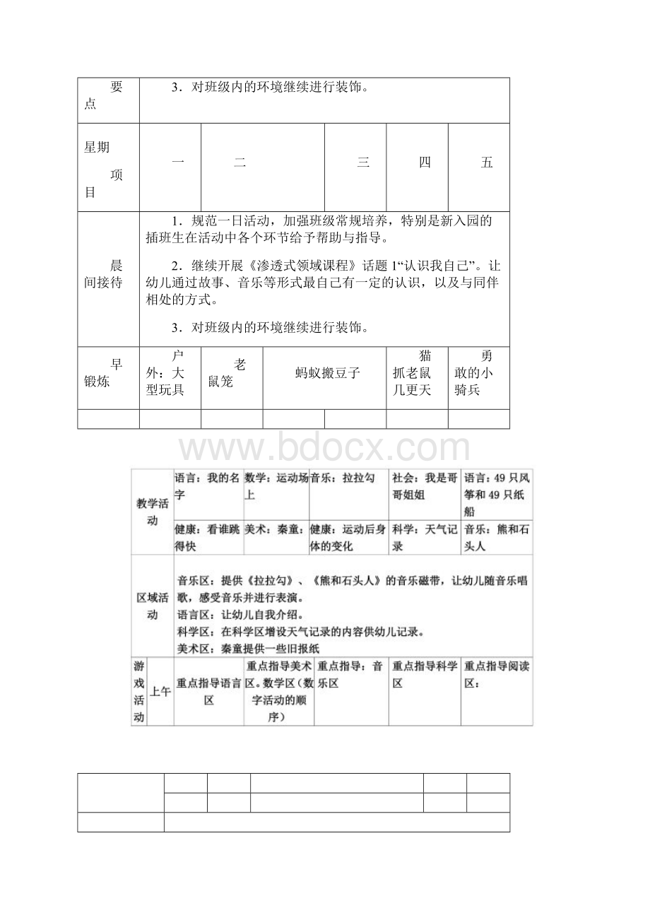 幼儿园大班周计划表夏季.docx_第3页