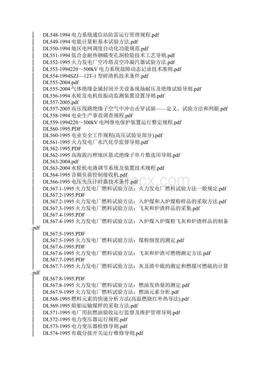 电力部颁标准表.docx_第2页