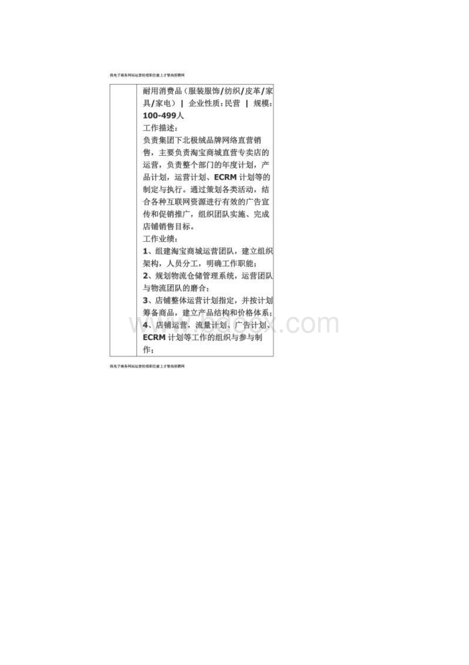 电子商务网站运营经理 个人简历模板Word文档格式.docx_第2页