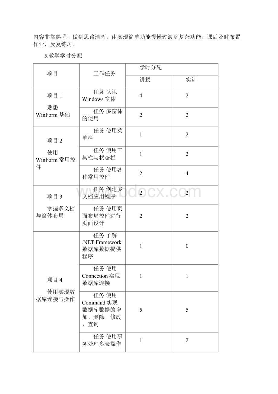 基于NET的Windows应用程序开发课程标准Word文档下载推荐.docx_第3页