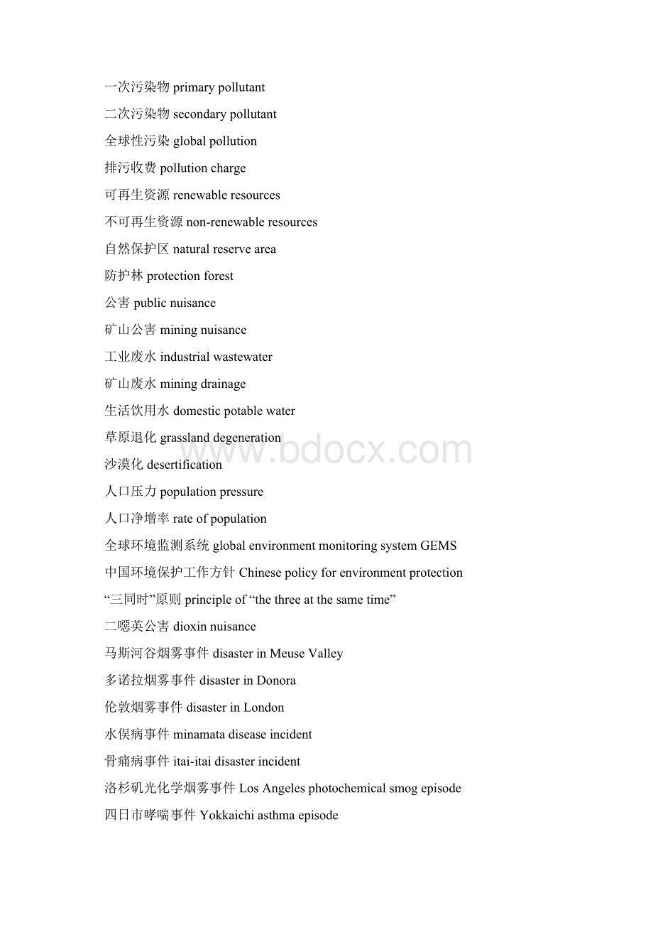 环境科学与工程专业英语词汇.docx_第2页