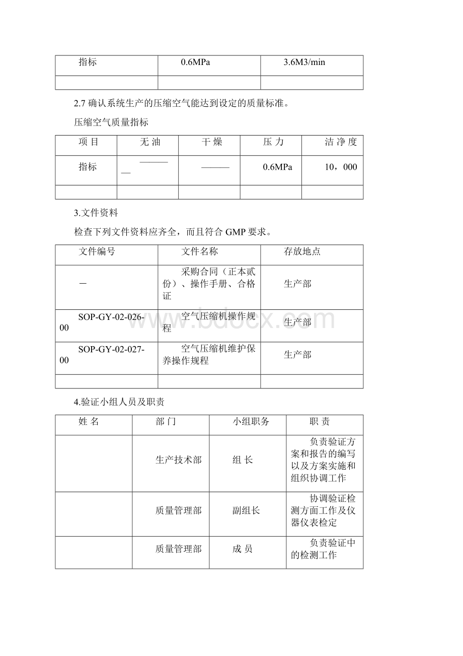 药厂压缩空气系统验证方案.docx_第3页