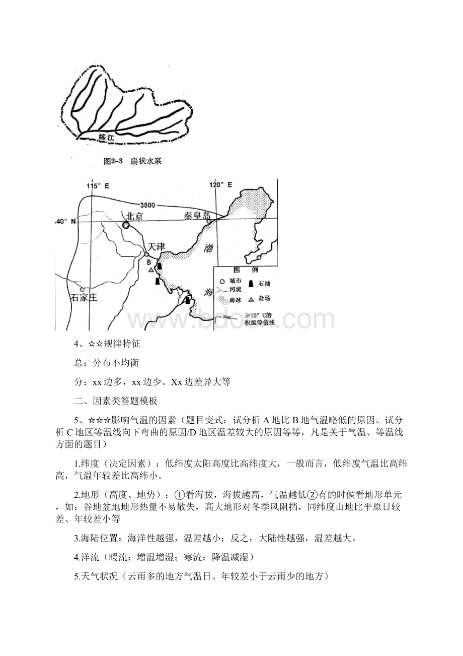 届高三地理答题模板.docx_第3页