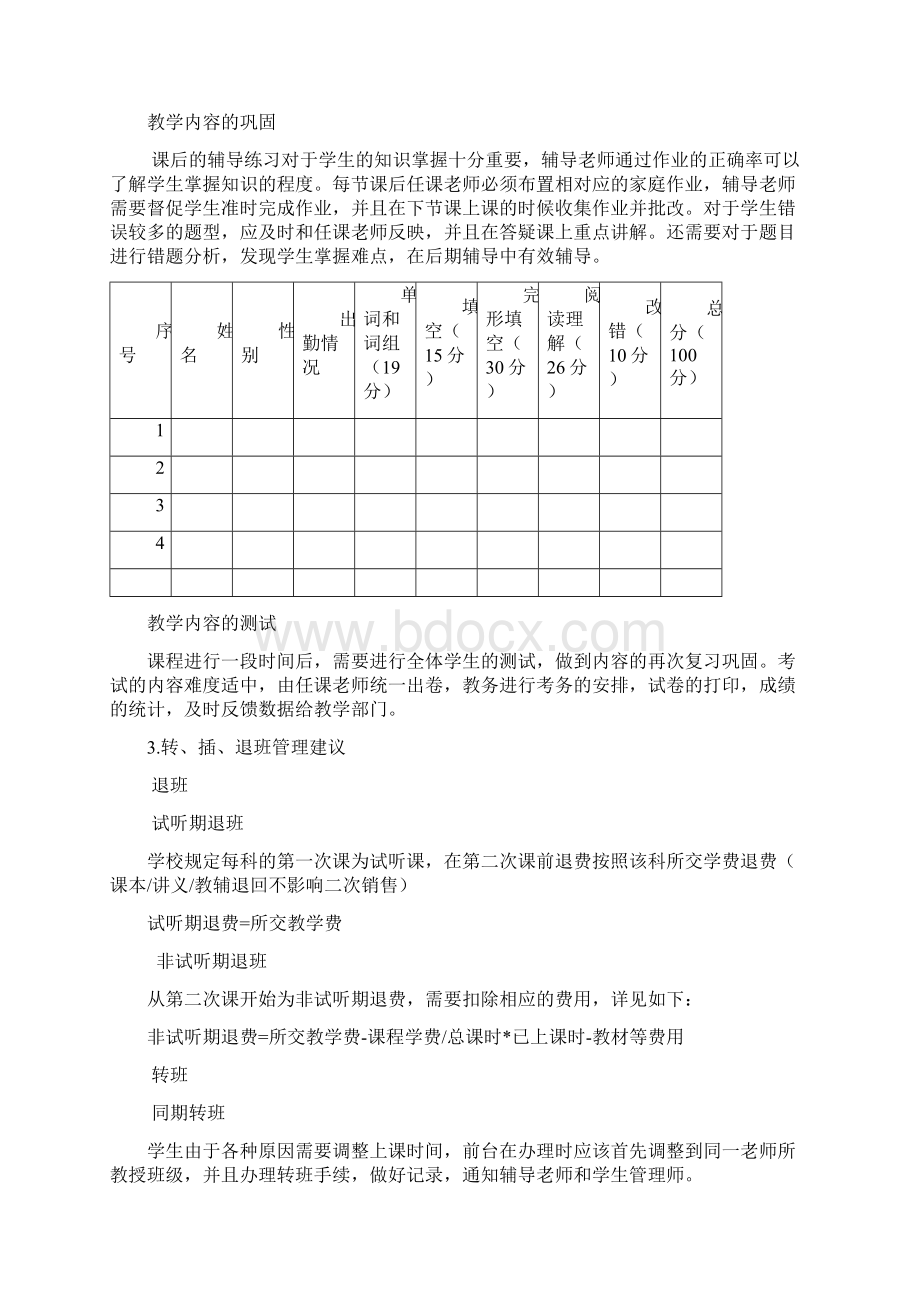 培训学校教务行政篇Word文档下载推荐.docx_第3页