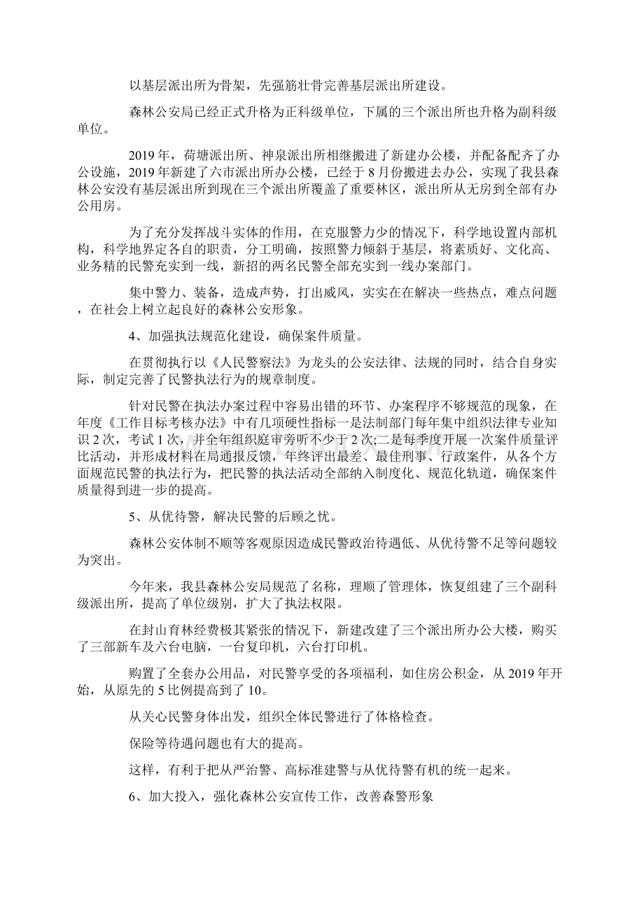 推荐下载上半年公安局长个人述职报告范文最新.docx_第2页