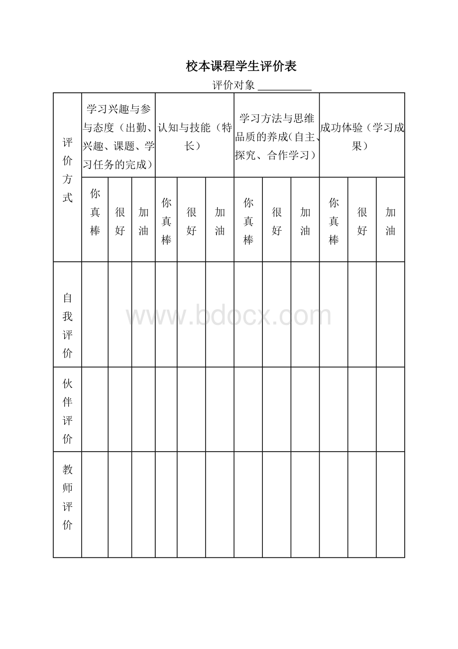 小学校本课程评价方案Word文件下载.doc_第3页