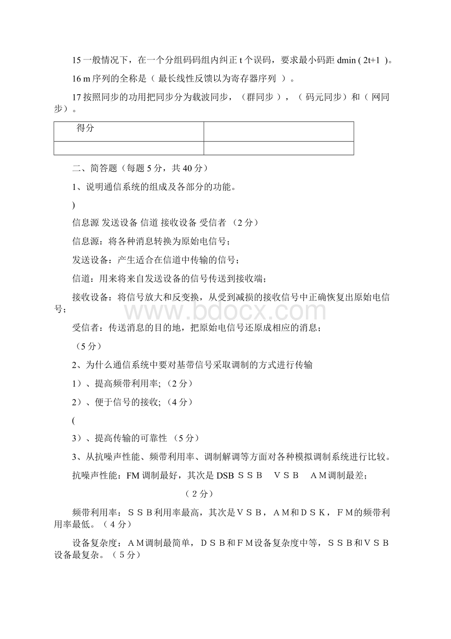 1112通信原理考题A答案.docx_第2页