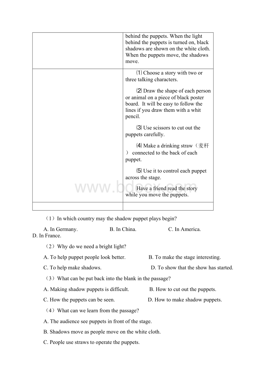 最新 八年级英语下册阅读理解达标检测卷有答案经典.docx_第3页