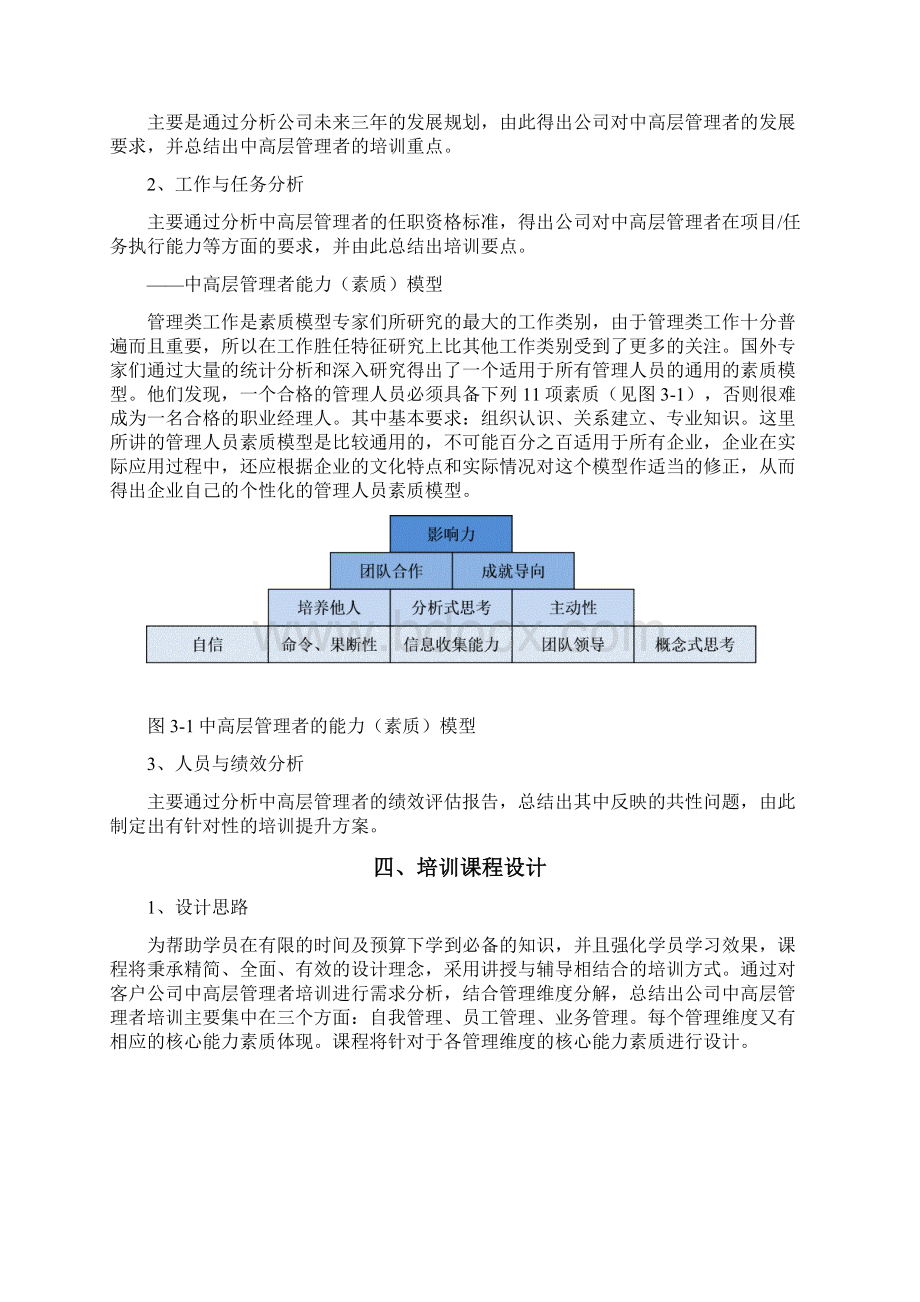 企业中高层管理者培训方案Word文档下载推荐.docx_第2页