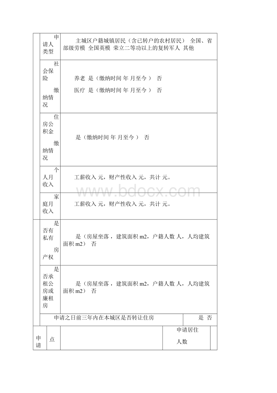 廉租房申请书.docx_第3页