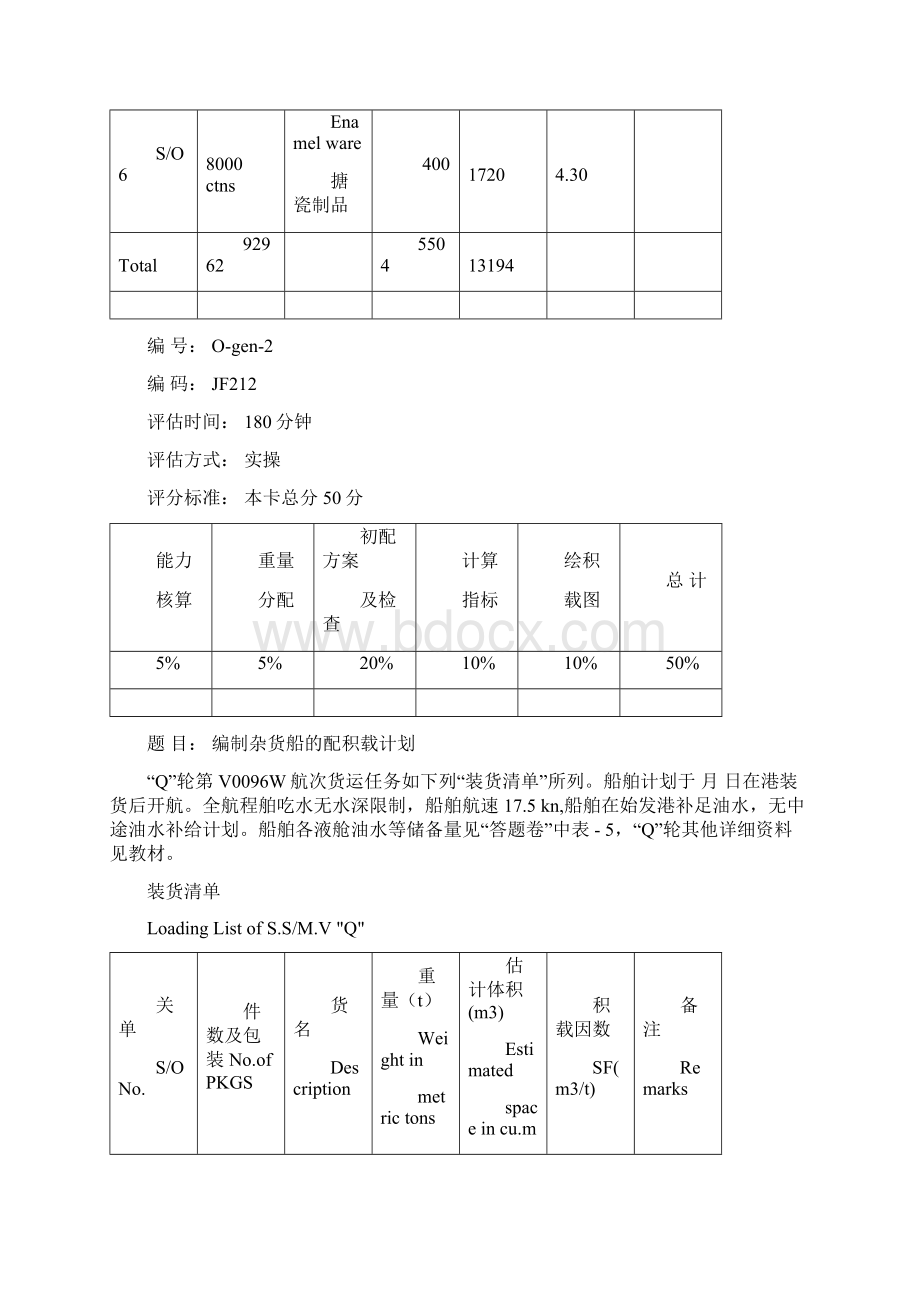 海船三副评估精彩试题及问题详解文档格式.docx_第3页