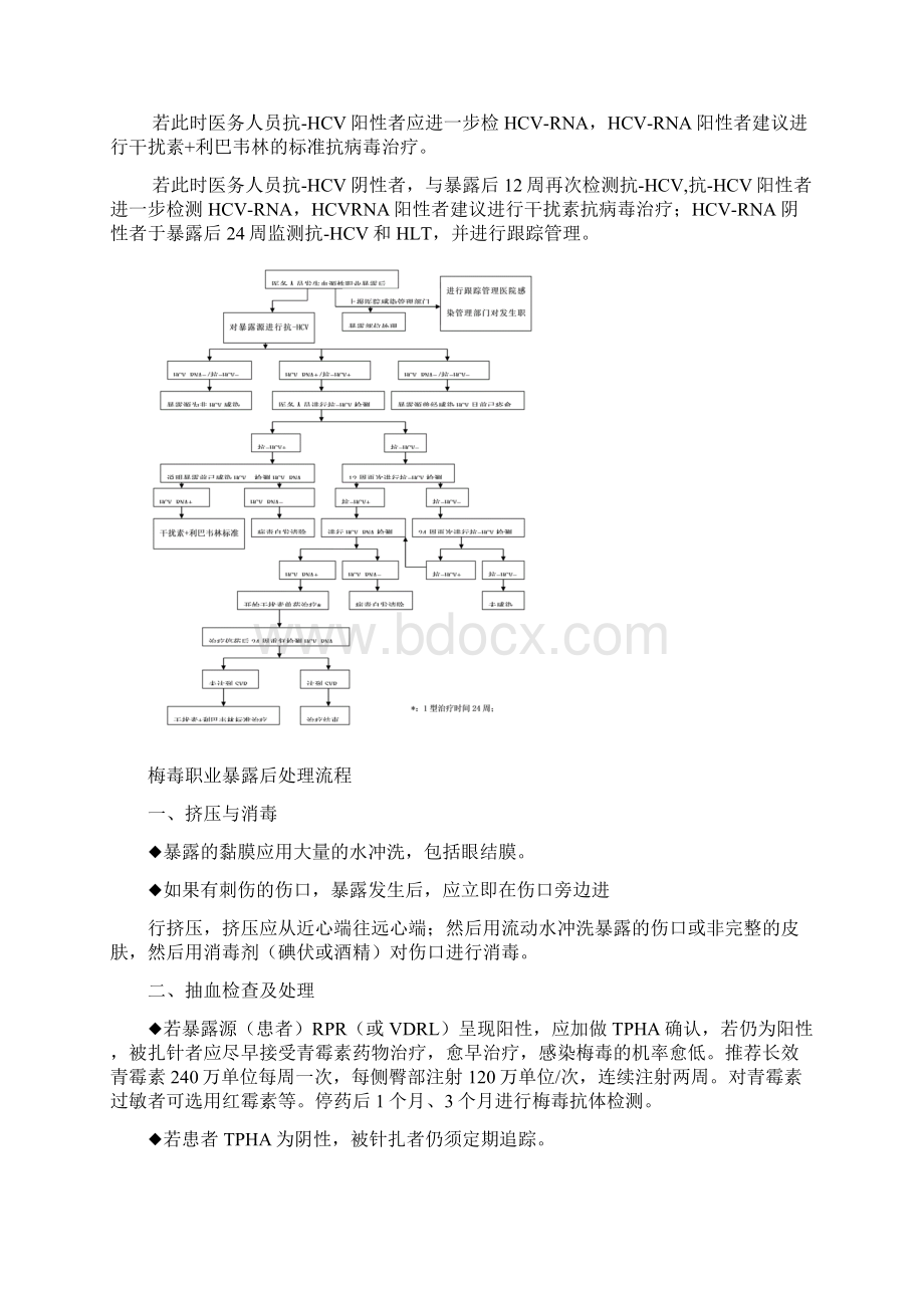 HCVHIVHBV梅毒职业暴露紧急处理措施Word格式文档下载.docx_第2页